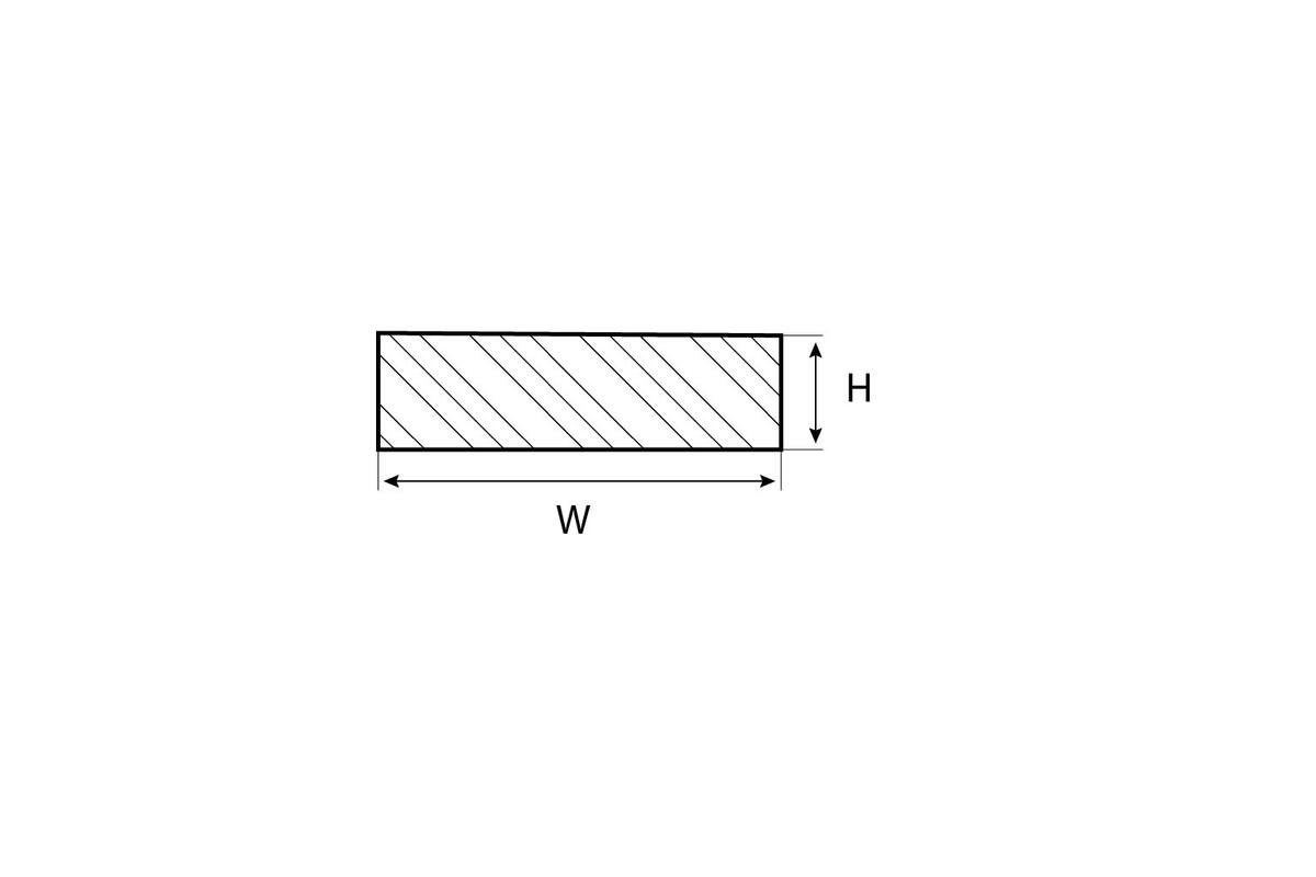 Flat profile A/2275, 14x3 mm
- Silicone square, elastic
- 60 +/- 5 Shore A, light talc
- Tolerance ISO 3302-1 E2, semi-translucent
- ±100 m/spool
